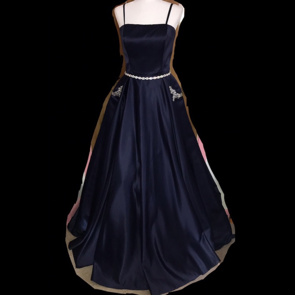 FLEXIBLE PRICE | Allie Blu | Navy Dress | Sz 12/14